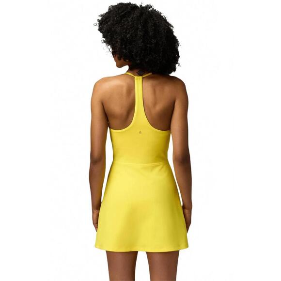 Spiritual Gangster Jet Active Dress Yellow - S - Picture 2 of 8